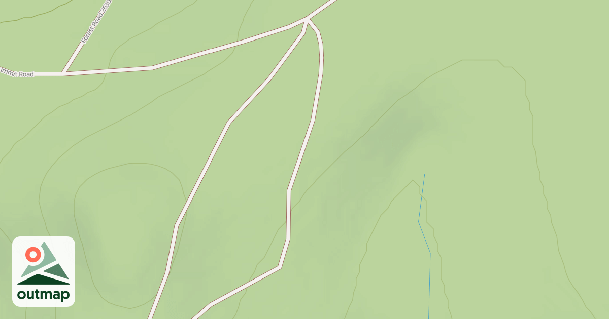 Map of USFS Motor Vehicle Use Map Roads {29ED2E3C-16B7-4D6B-A1BE-77A6F2785989}