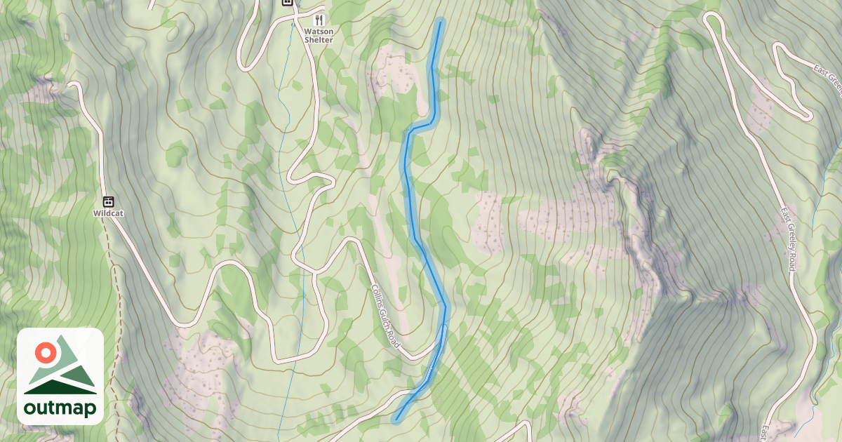 Map of Saddle Traverse