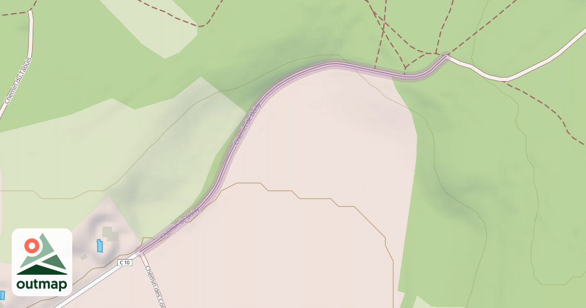 Map of Chemin de Boisy