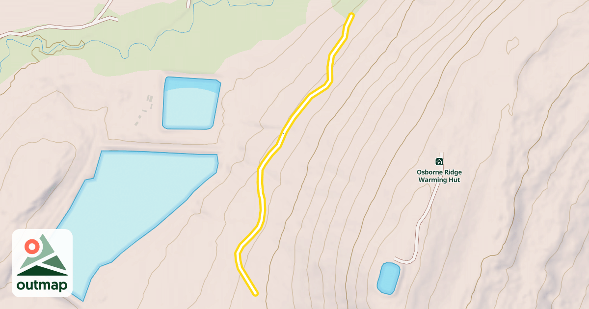 Map of 4. Bjornloppet