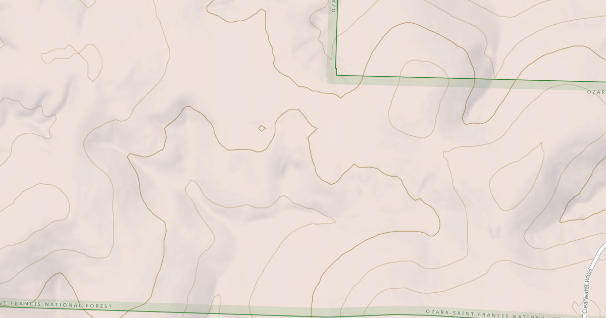 Map preview of USFS National Forest System Roads {FEC31D1D-A19F-473B-ABCA-B98F295423A4}