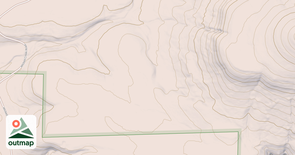 Map of SLICK ROCK