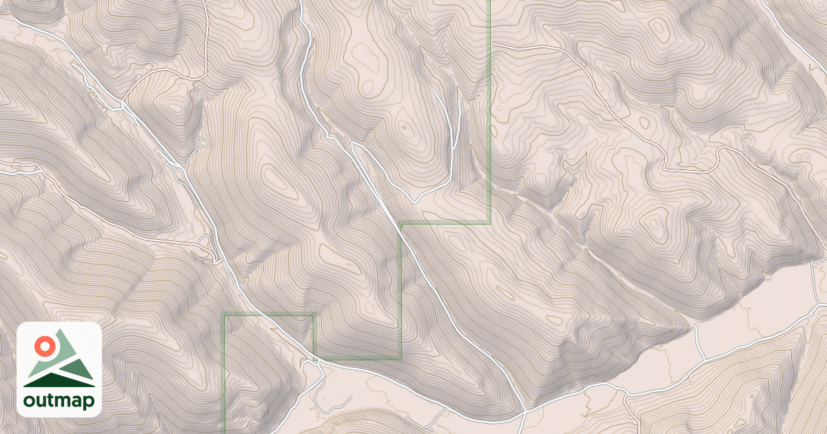 Map of CELLAR GULCH