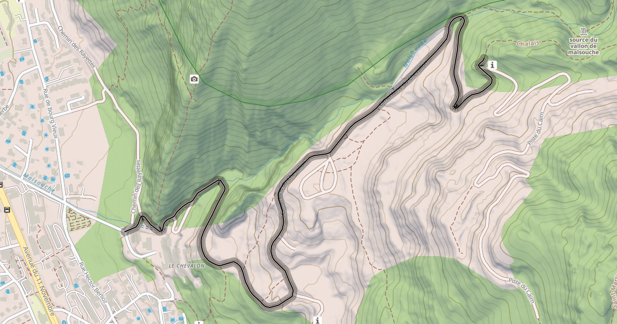 Map preview of Cimenterie du Chevallon