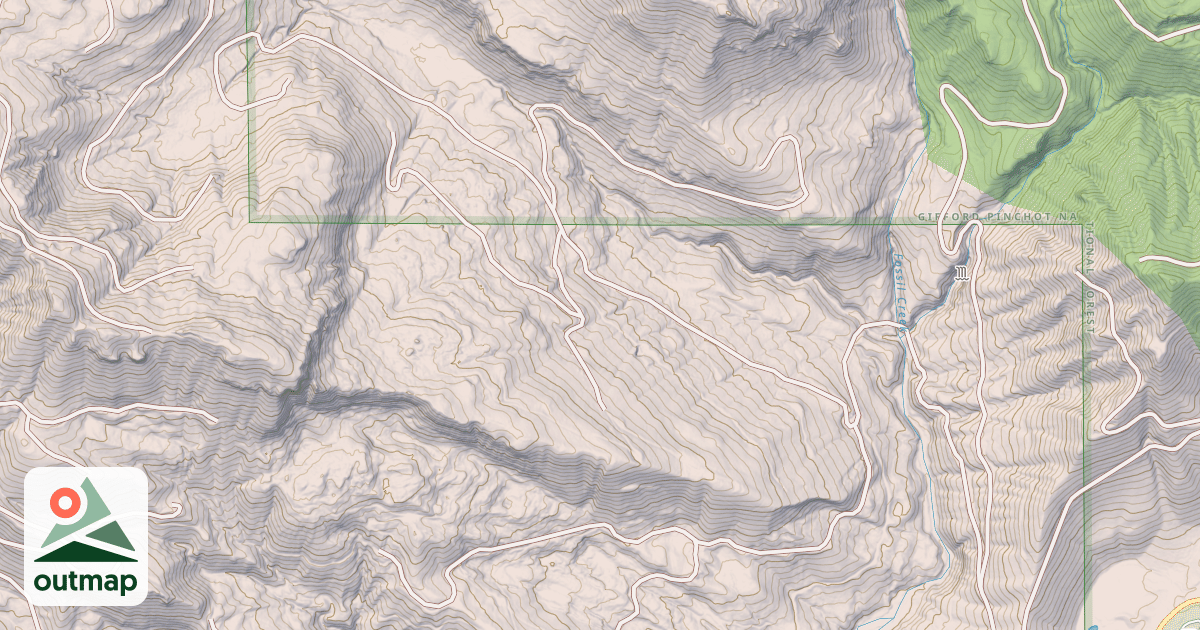 Map of USFS National Forest System Roads {648B357E-0E69-4735-8289-2B6423EB8A2E}