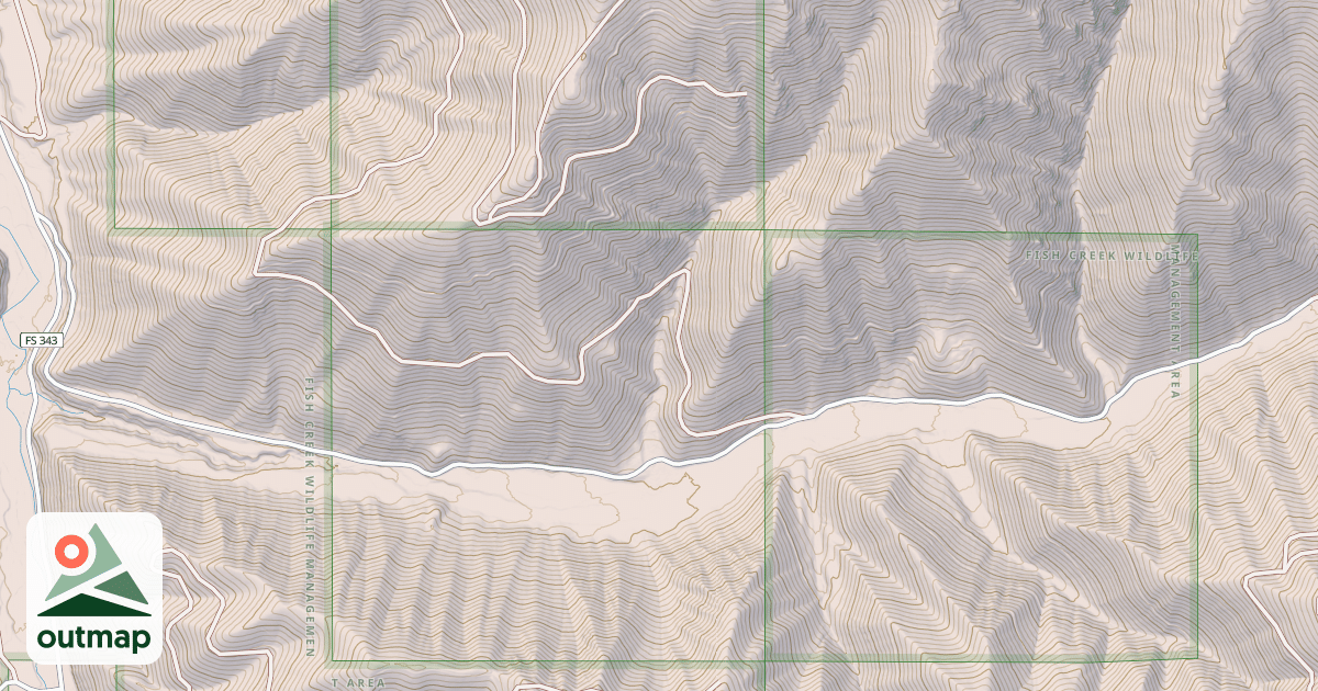 Map of DEER CREEK