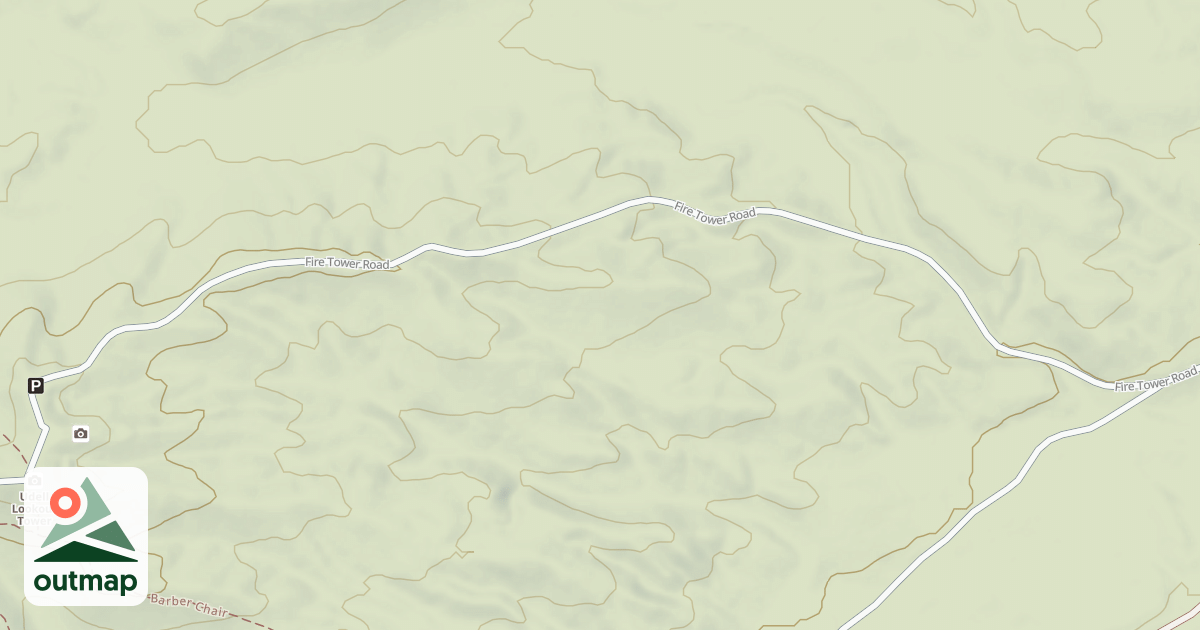Map of UDELL FIRETOWER INTERP SITE