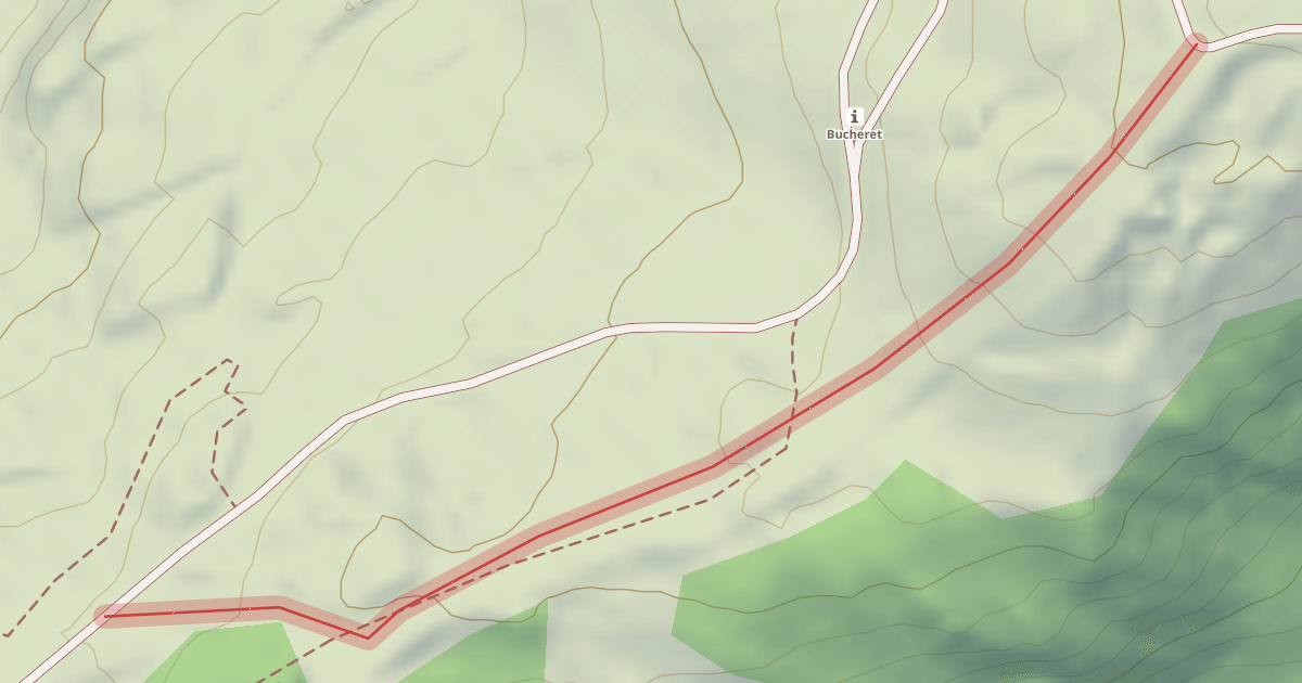 Map preview of Chevechette