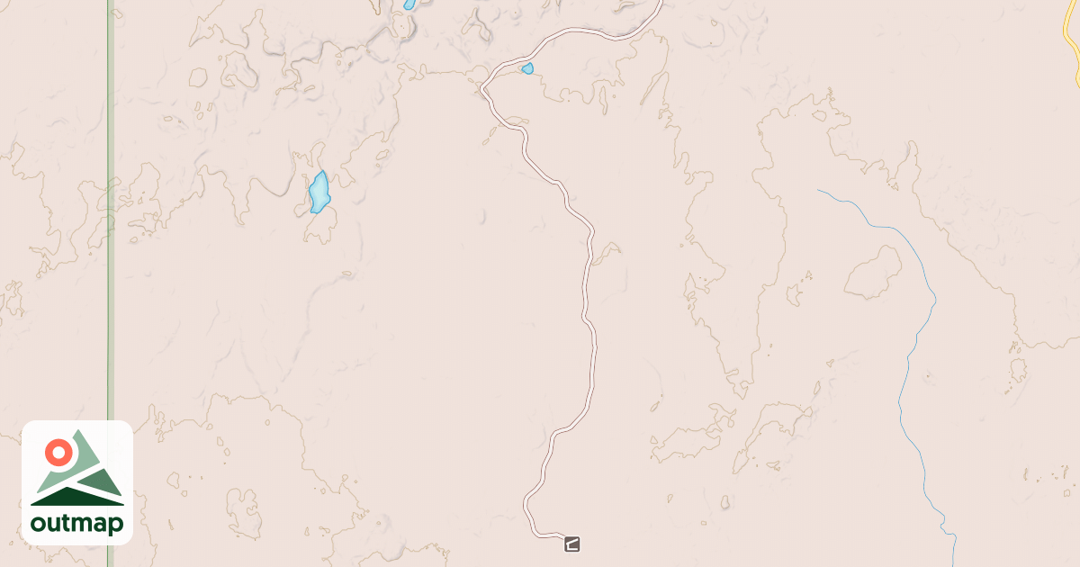 Map of Matthew Lourey State Trail