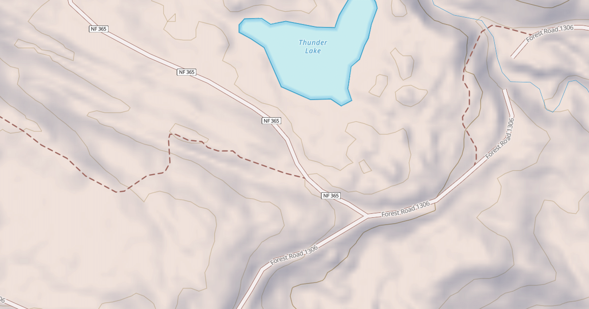 Map preview of THUNDER LAKE