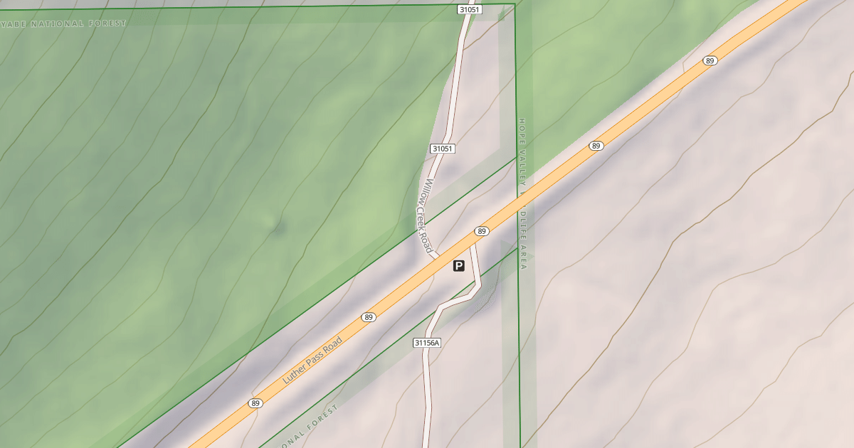 Map preview of HORSE MEADOWS ROAD
