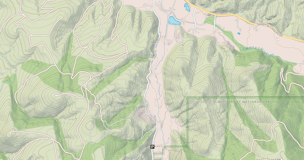 Map preview of (PO) LITTLE SLEEPING CHILD