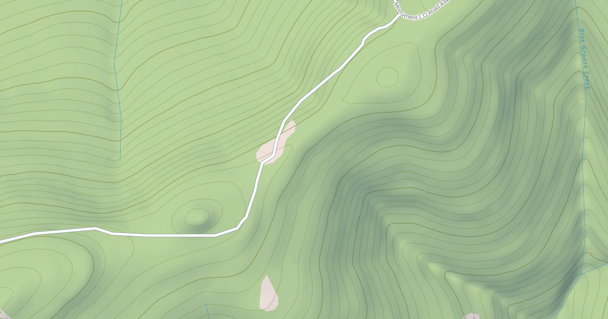 Map preview of WOLF LODGE MOUNTAIN