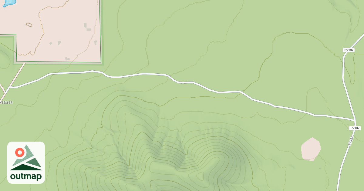 Map of USFS National Forest System Roads {1C9D10DB-AEED-4020-B185-852A0B73C6E2}