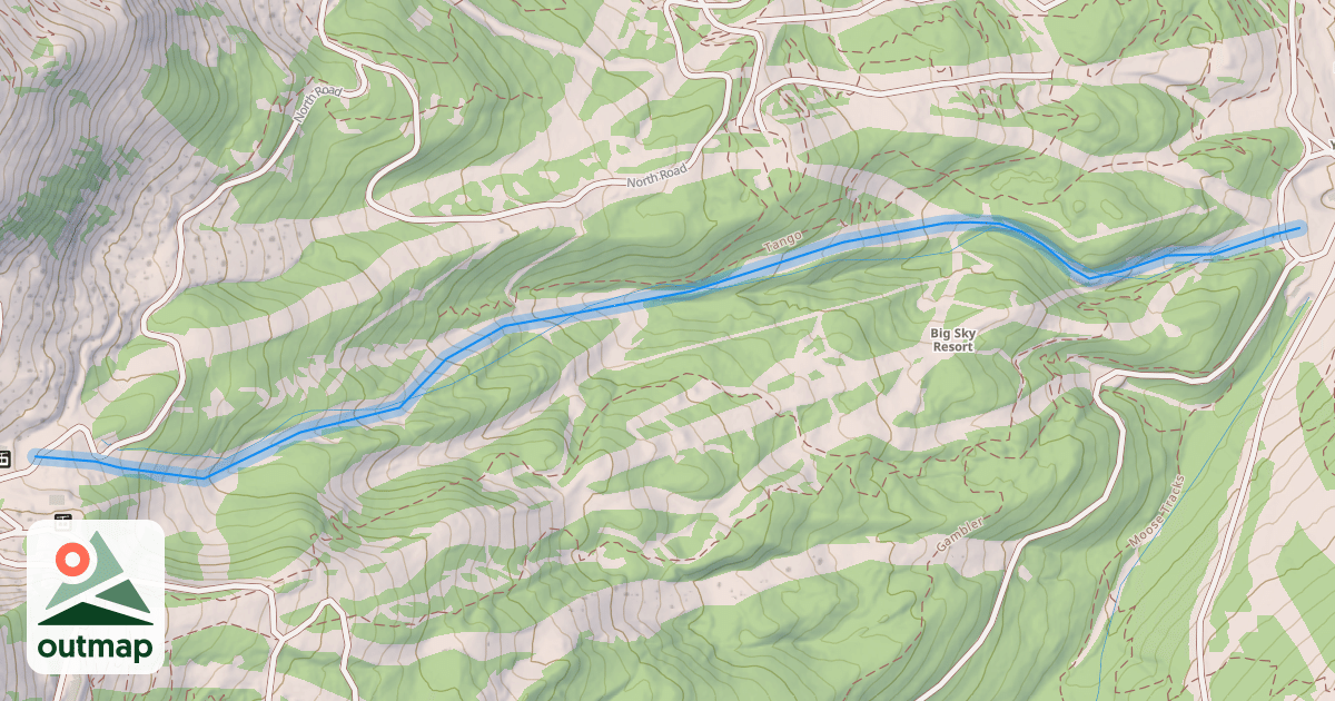 Map of Crazy Horse