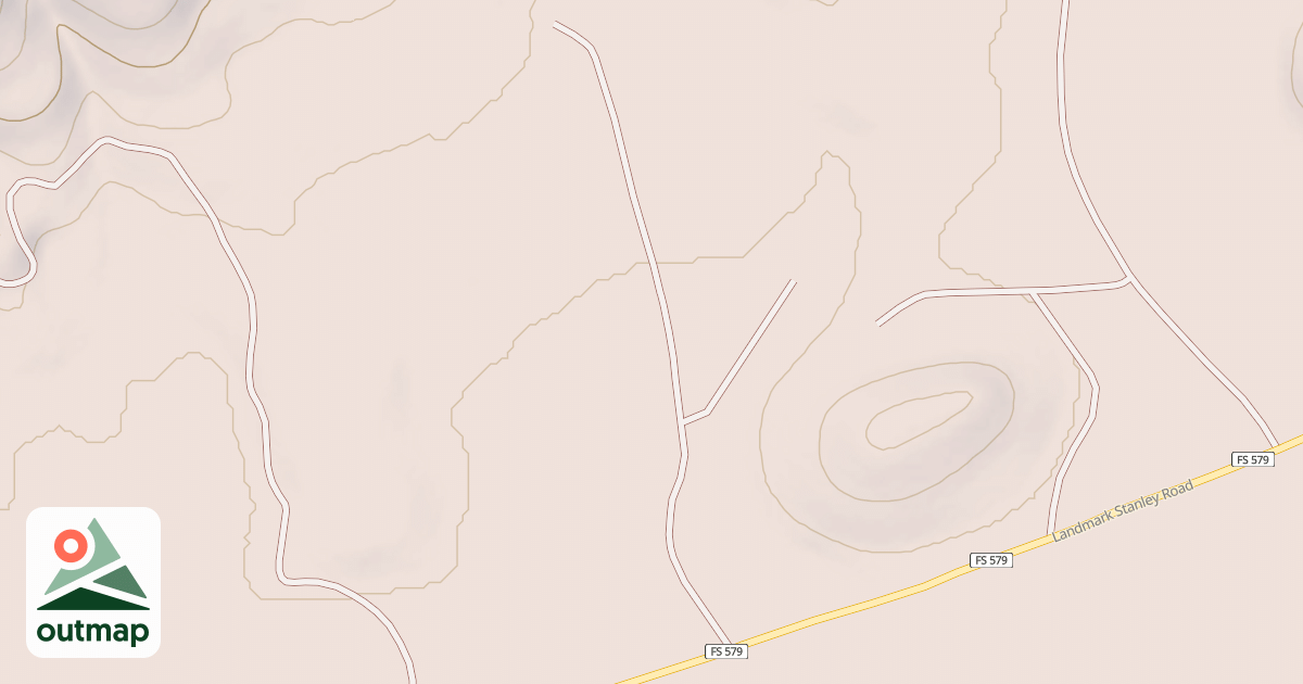 Map of JENSEN CABIN