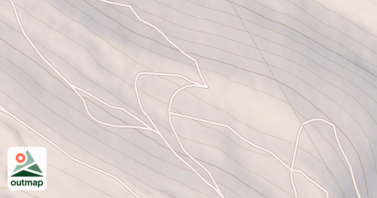 Map of Bloody Skillet ATV Trail