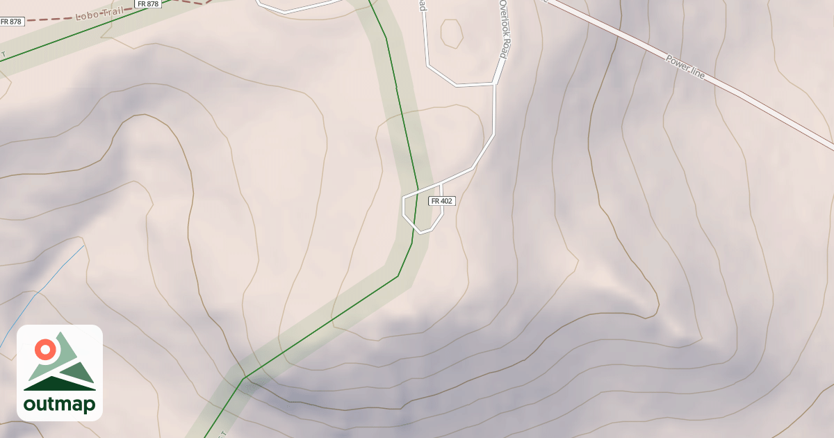 Map of LOBO OVERLOOK