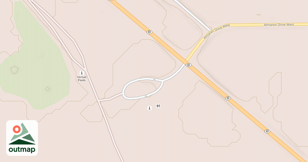 Map of ALMANOR DAY USE