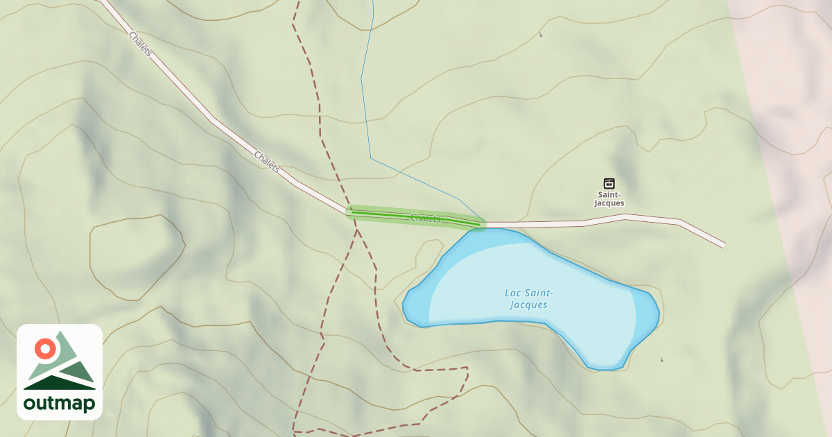 Map of Chalets