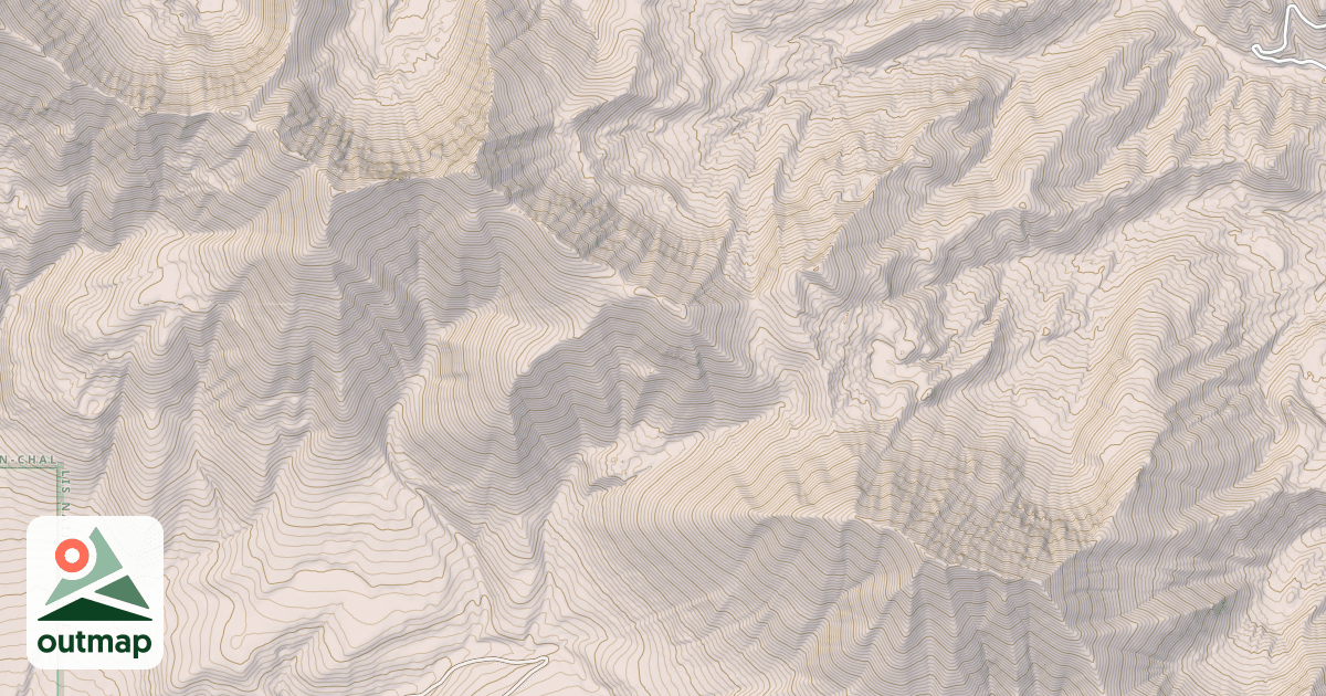 Map of Big Gulch