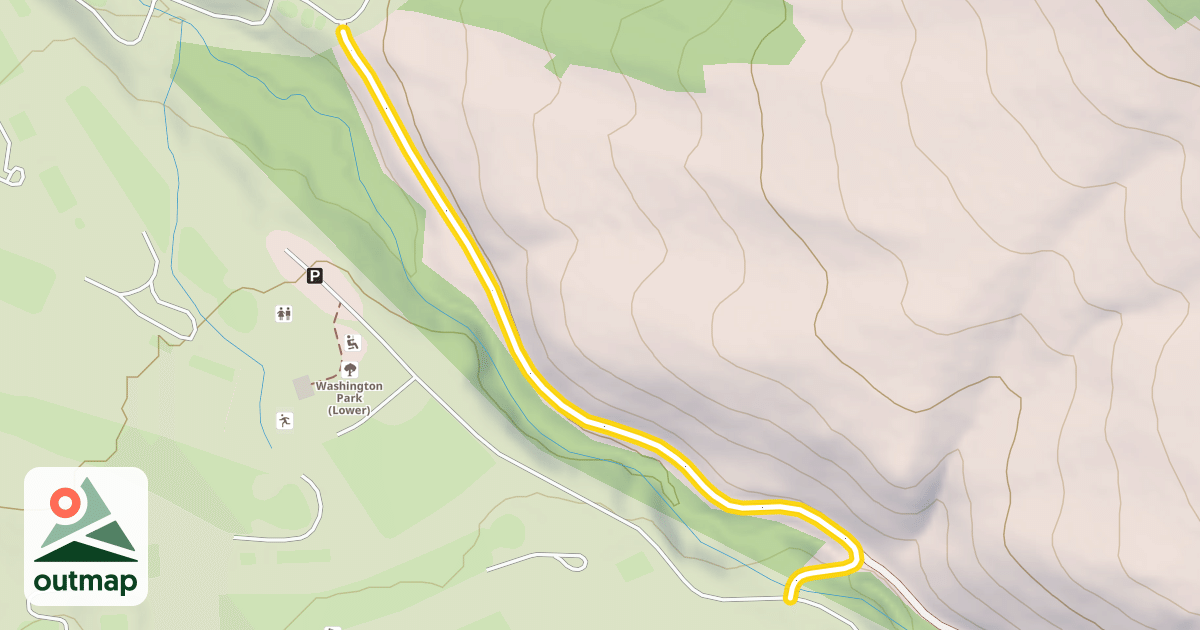 Map of Creek Loop