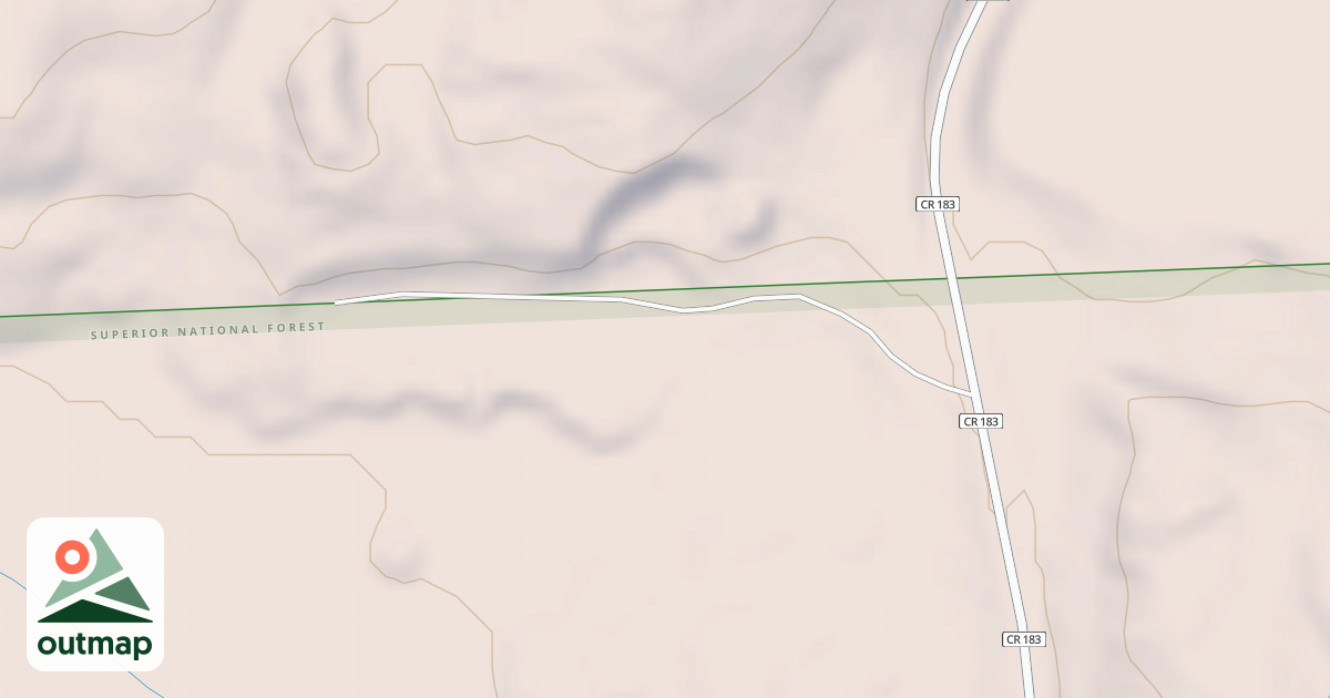 Map of FR 438