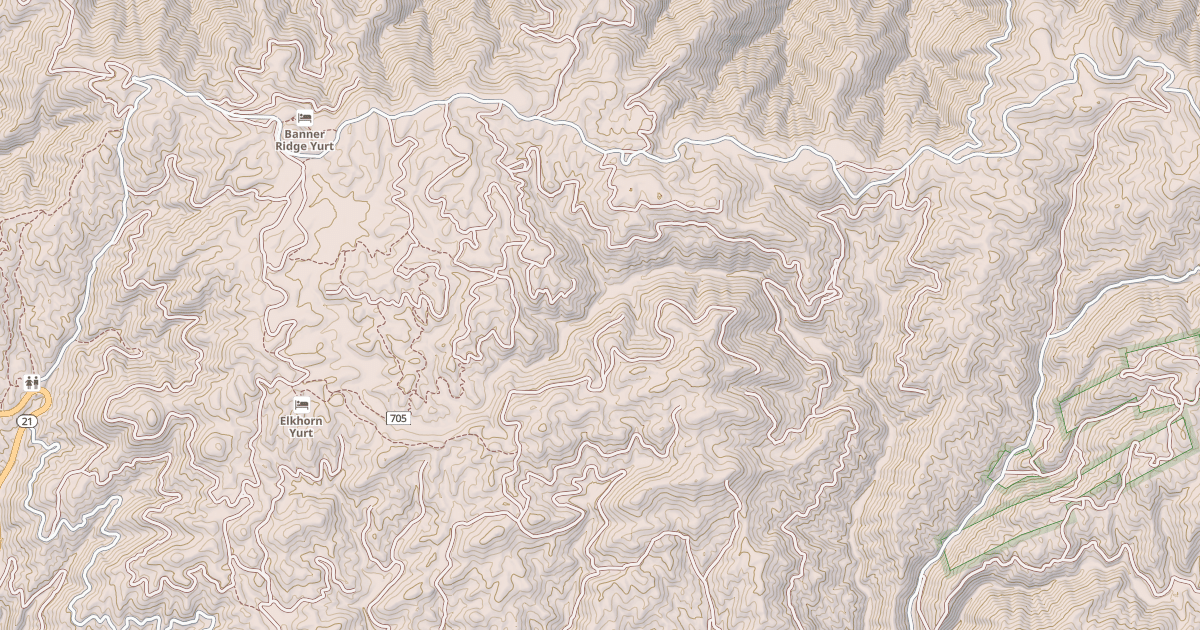 Map preview of BANNER CREEK