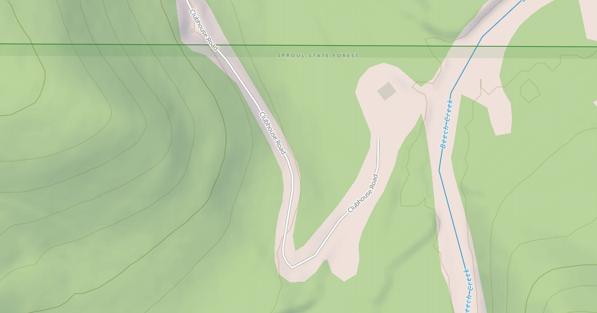 Map preview of Panther Snowmobile Trails