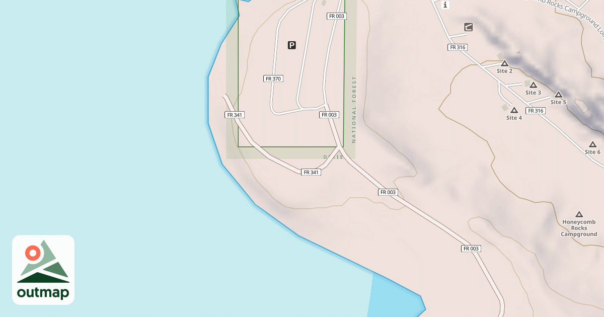 Map of ENTERPRISE BOAT RAMP