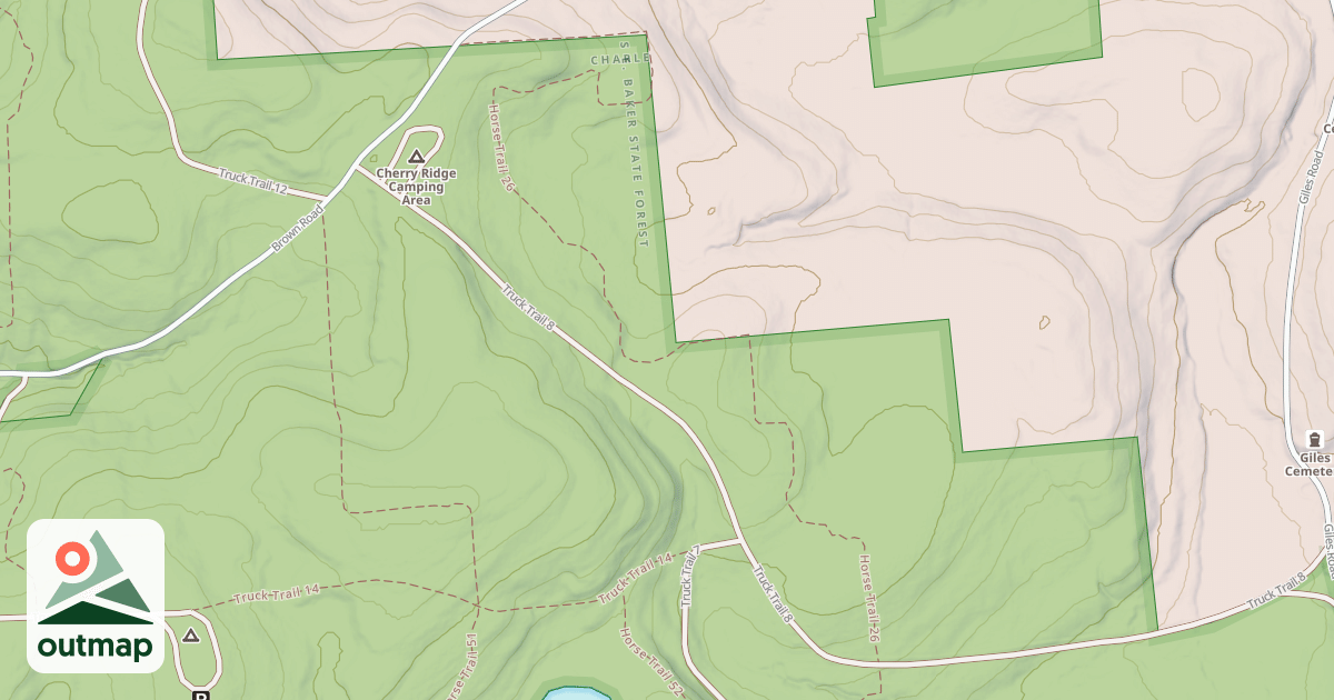 Map of Horse Trail 26