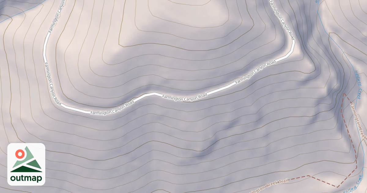 Map of Farmington Canyon Atv