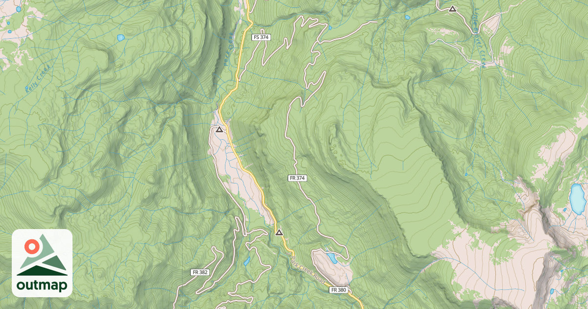 Map of SWALE LAKE