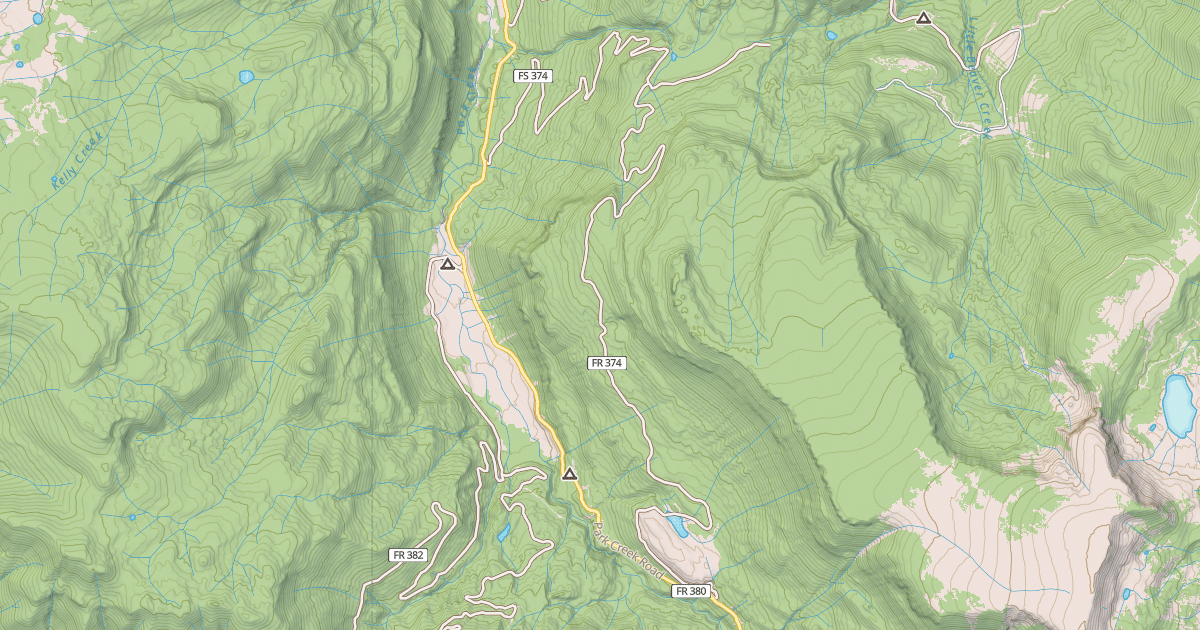 Map preview of SWALE LAKE