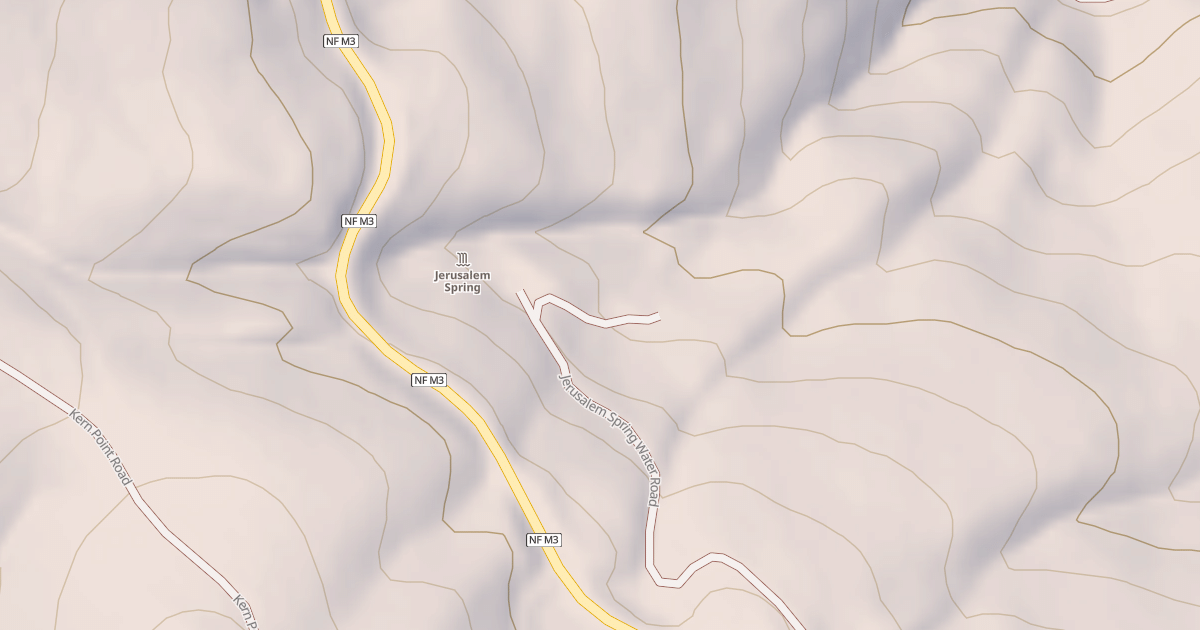 Map preview of JERUSELEM SPRING