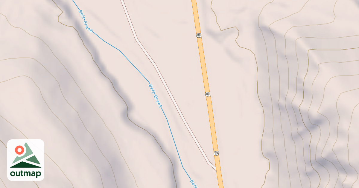 Map of C C C CAMP