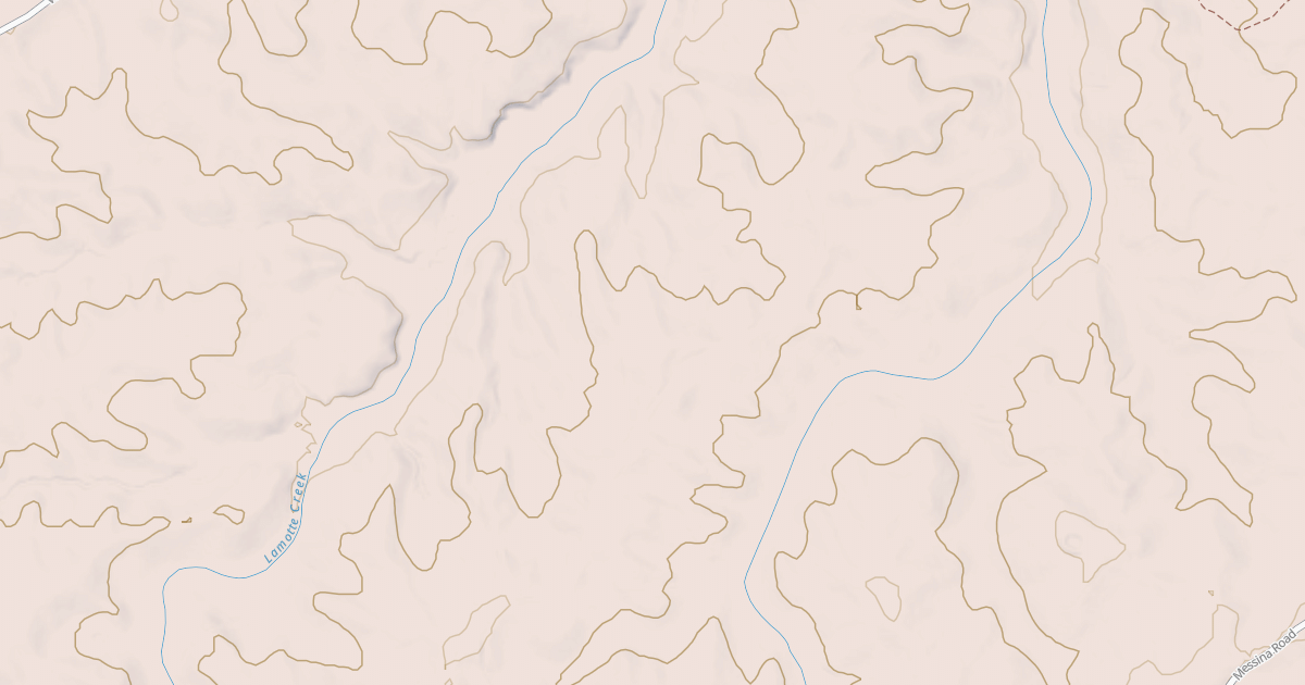 Map preview of LAMOTTE CREEK