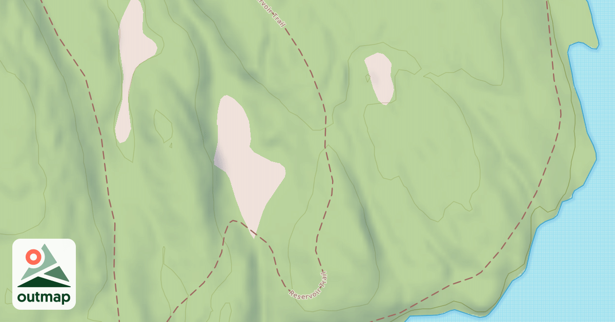 Map of Reservoir Trail