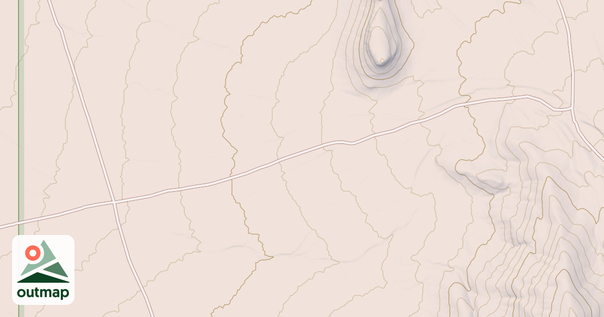 Map of BRONCO MINE