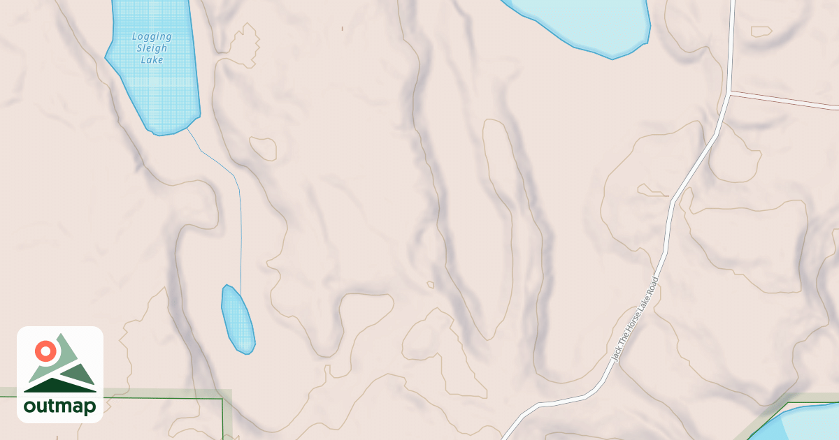 Map of BATSON LAKE SPUR G