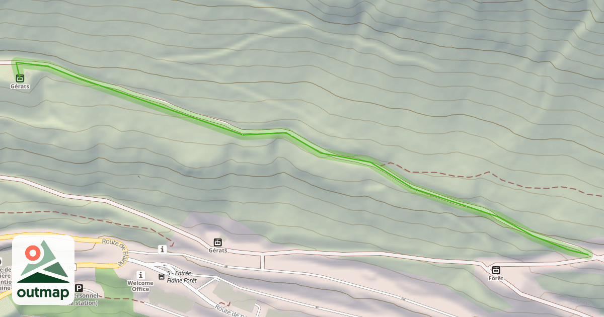Map of Aigue Marine