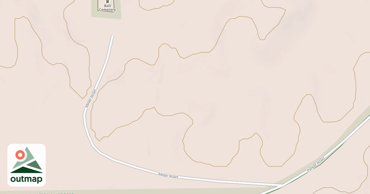 Map of USFS Motor Vehicle Use Map Roads {38375920-6182-4C37-A8E6-FC2E051ADFB6}