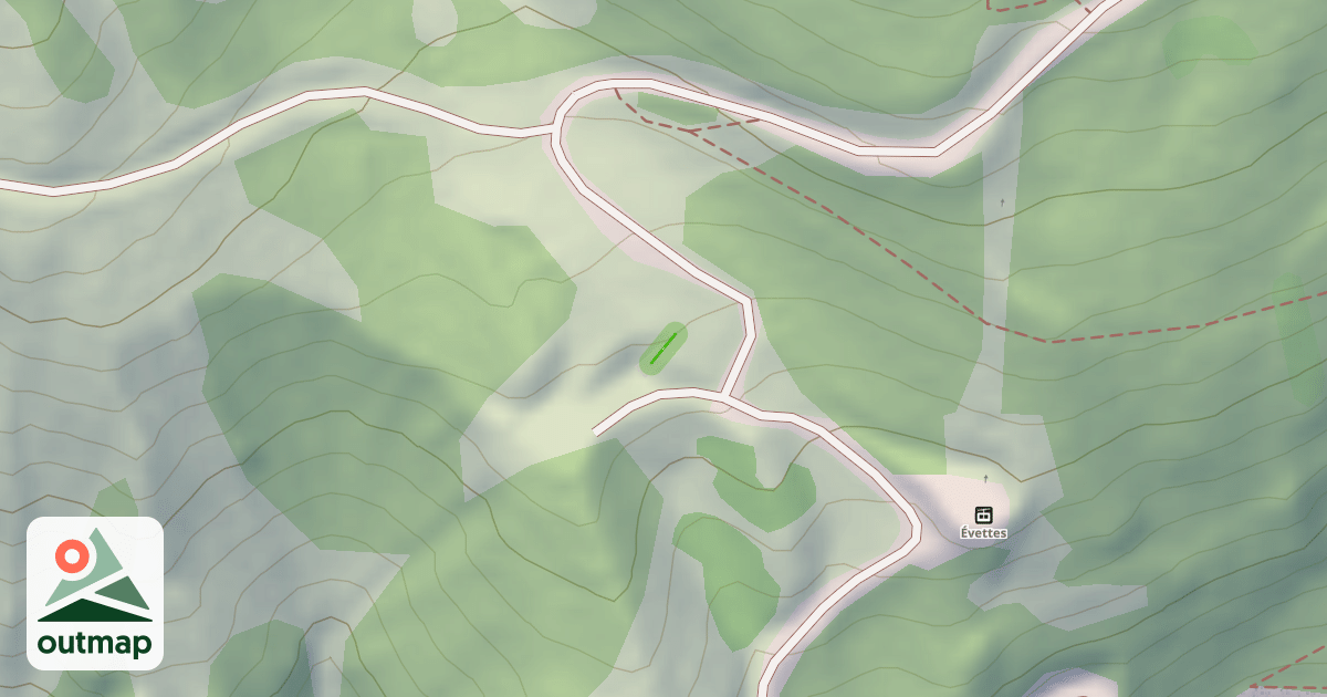 Map of Evettes