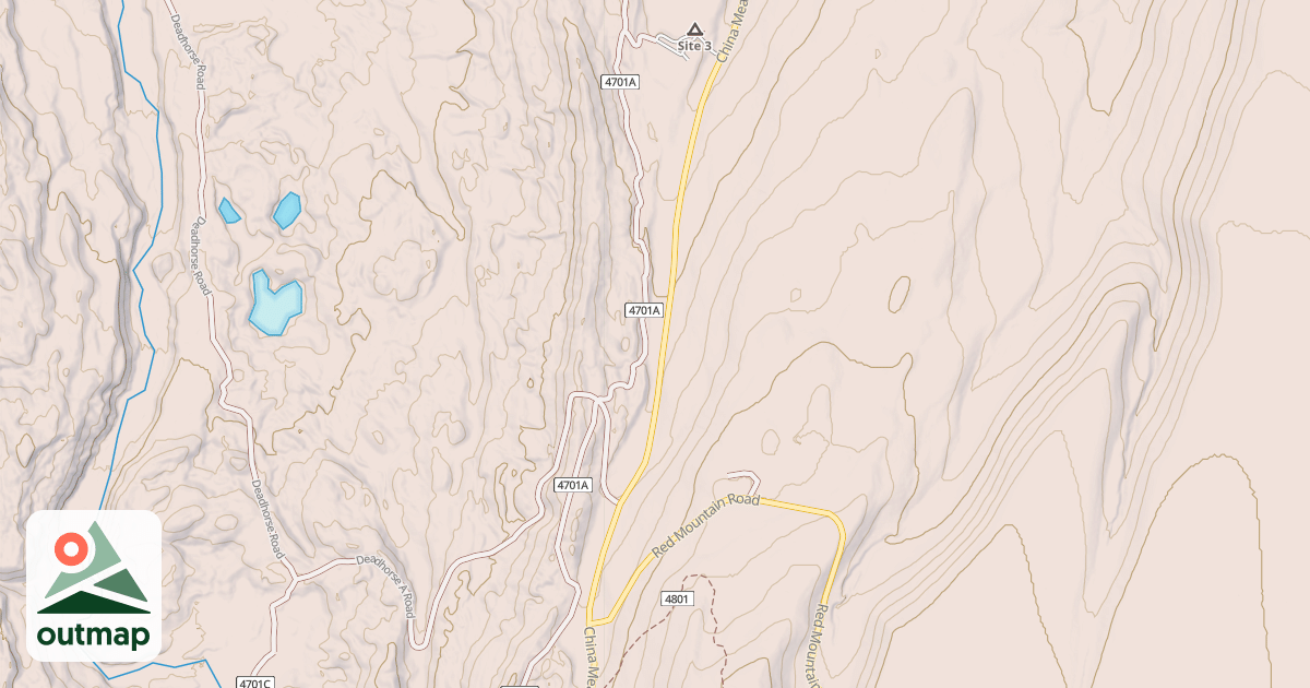 Map of North Slope Snowmobile