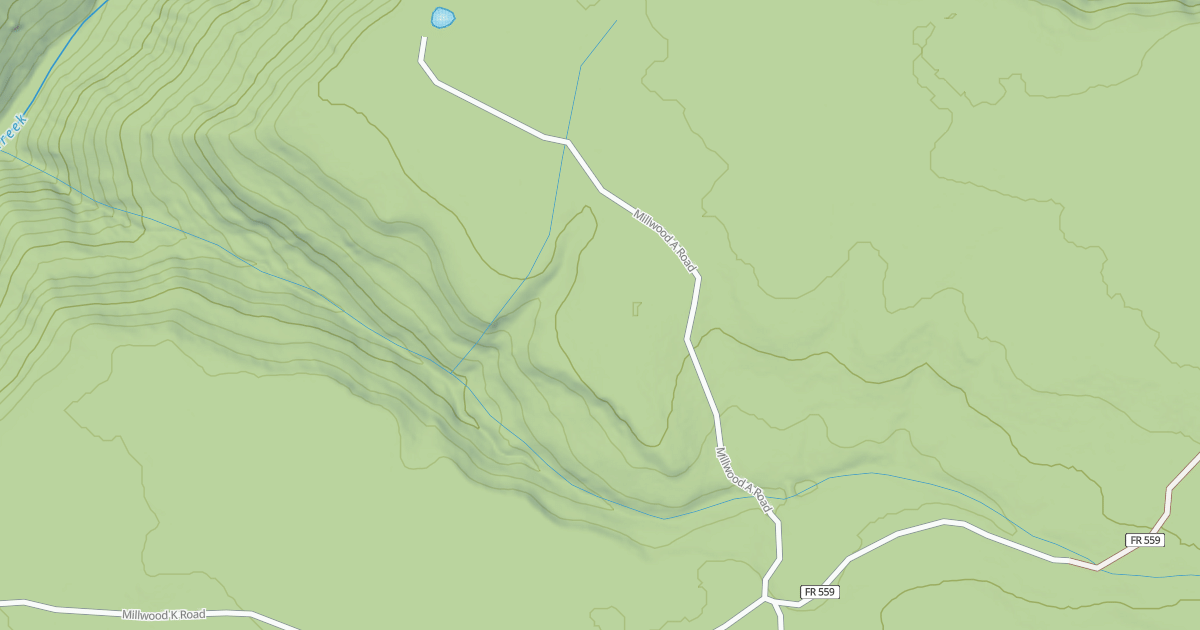 Map preview of MILLWOOD A