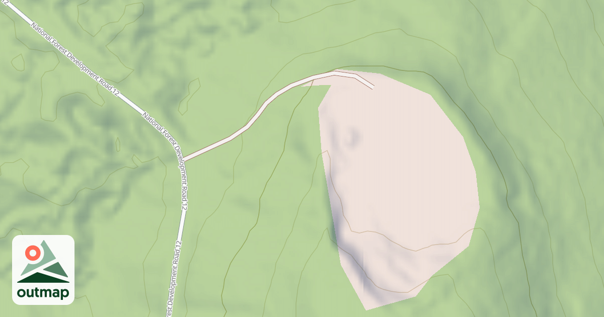 Map of TWO-MILE QUARRY