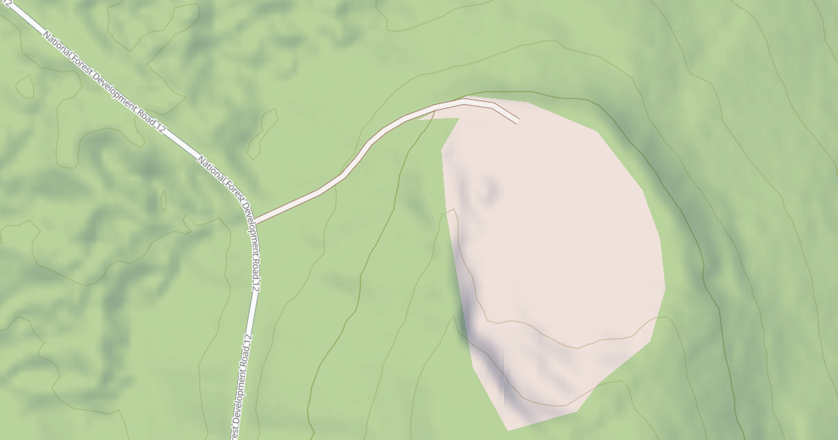 Map preview of TWO-MILE QUARRY