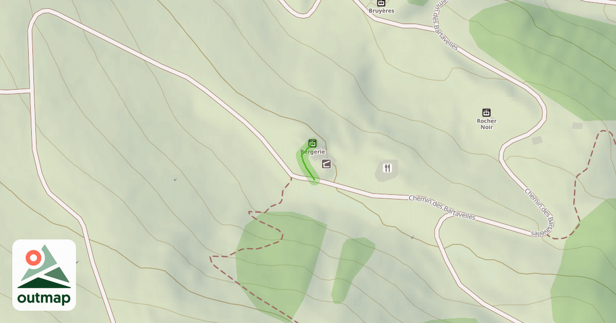 Map of Le Chemin