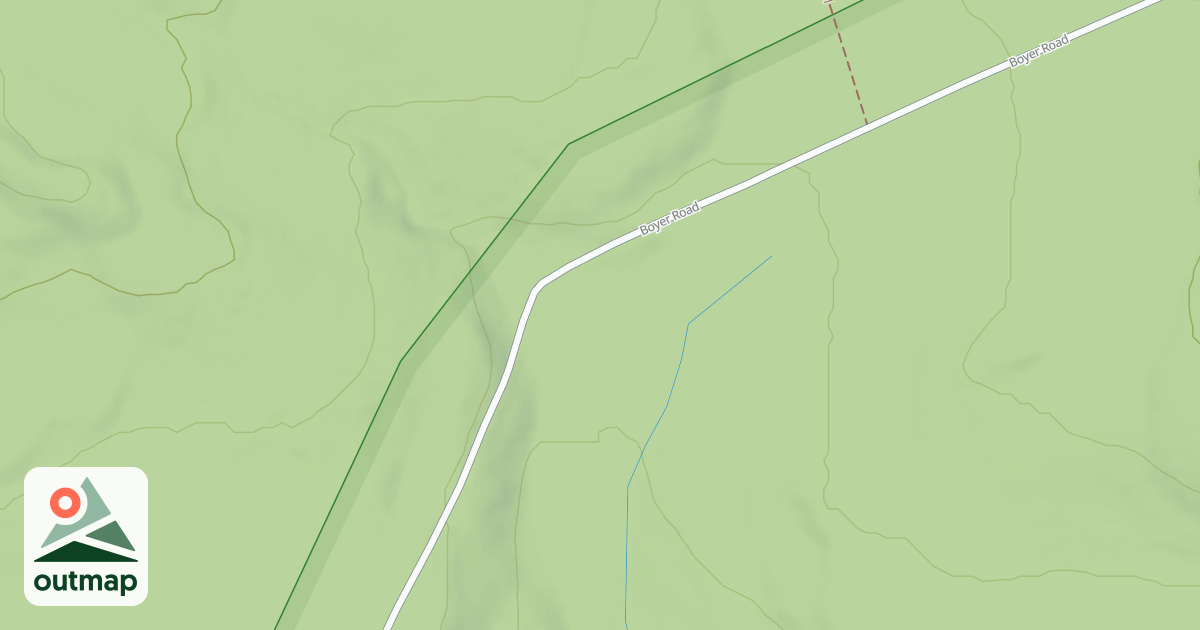 Map of Whiskey Springs Trails