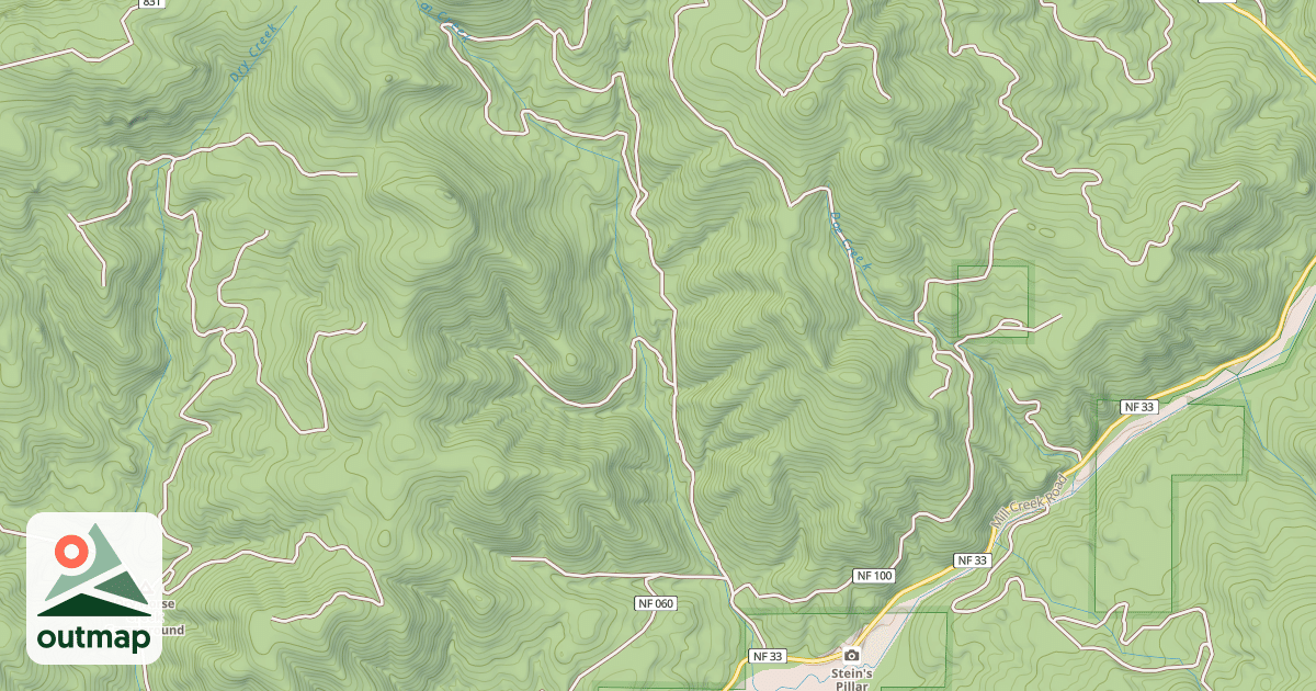 Map of USFS Motor Vehicle Use Map Roads {8DD23B6A-5B16-47C6-8FB1-8186CB74B030}